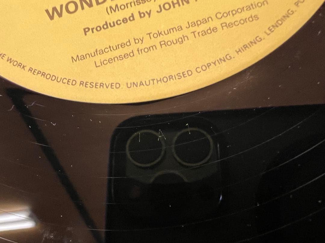 ザ・スミス ディスチャーミングマン LP洋楽レコード15RTL-3 帯付 美品