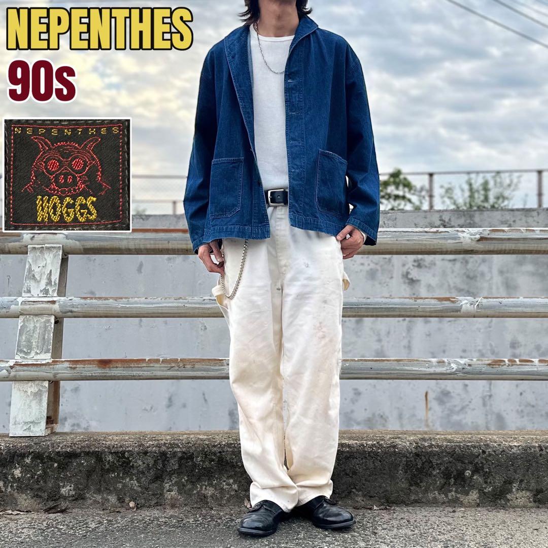 超希少 90s NEPENTHES HOGGS USN デニム カバーオール