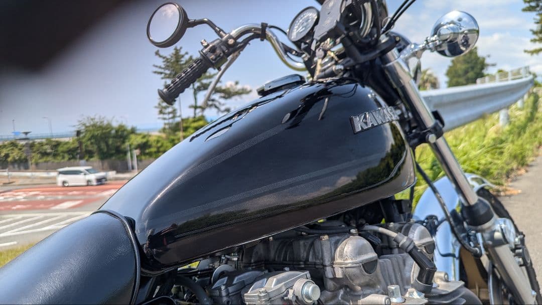 Z1Z2 タンク外装　ブラックタイガー　キャンディー　ゴースト　MRS　ビンゲル