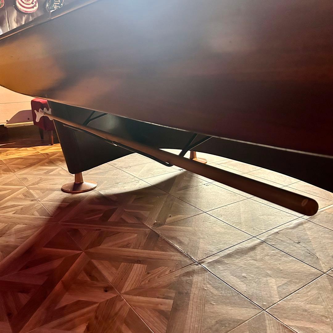 ビリヤード台+キュー+キュー台+ボール2セット+メカニカルブリッジ