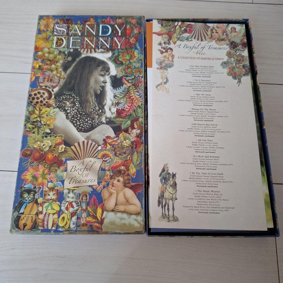 洋楽 SANDY DENNY A BOXFUL OF TREASURES