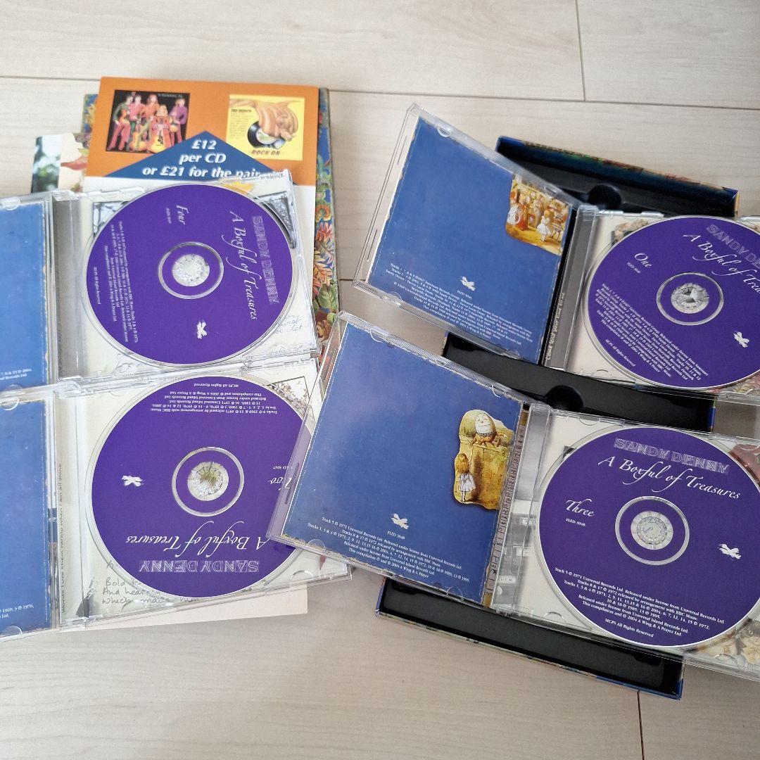 洋楽 SANDY DENNY A BOXFUL OF TREASURES