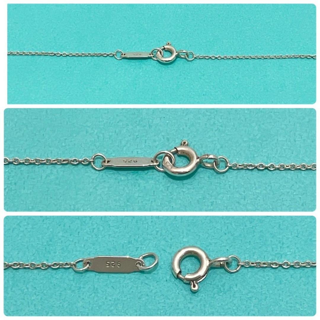 【美品】ティファニー インターロッキング ネックレス　ダブルリング　1837