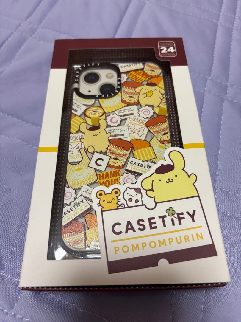 CASETiTY iPhone15ケース ポムポムプリン