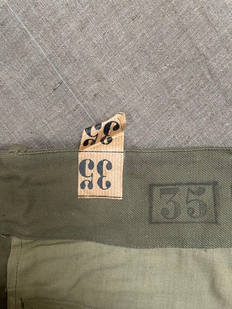 French Military M47 cargo 前期 紙タグ付デッド 35