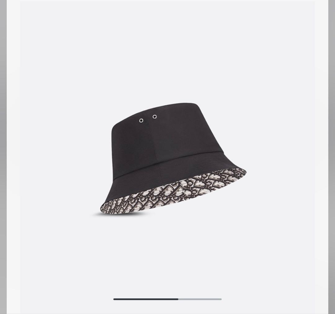 Dior バケットハット 黒