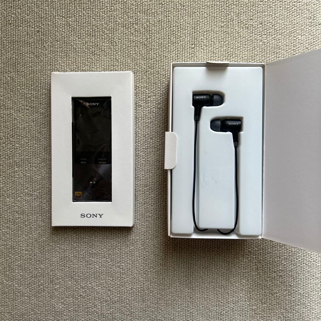 ウォークマン NW-A25 Bブラック SONY ソニー　カバー付き