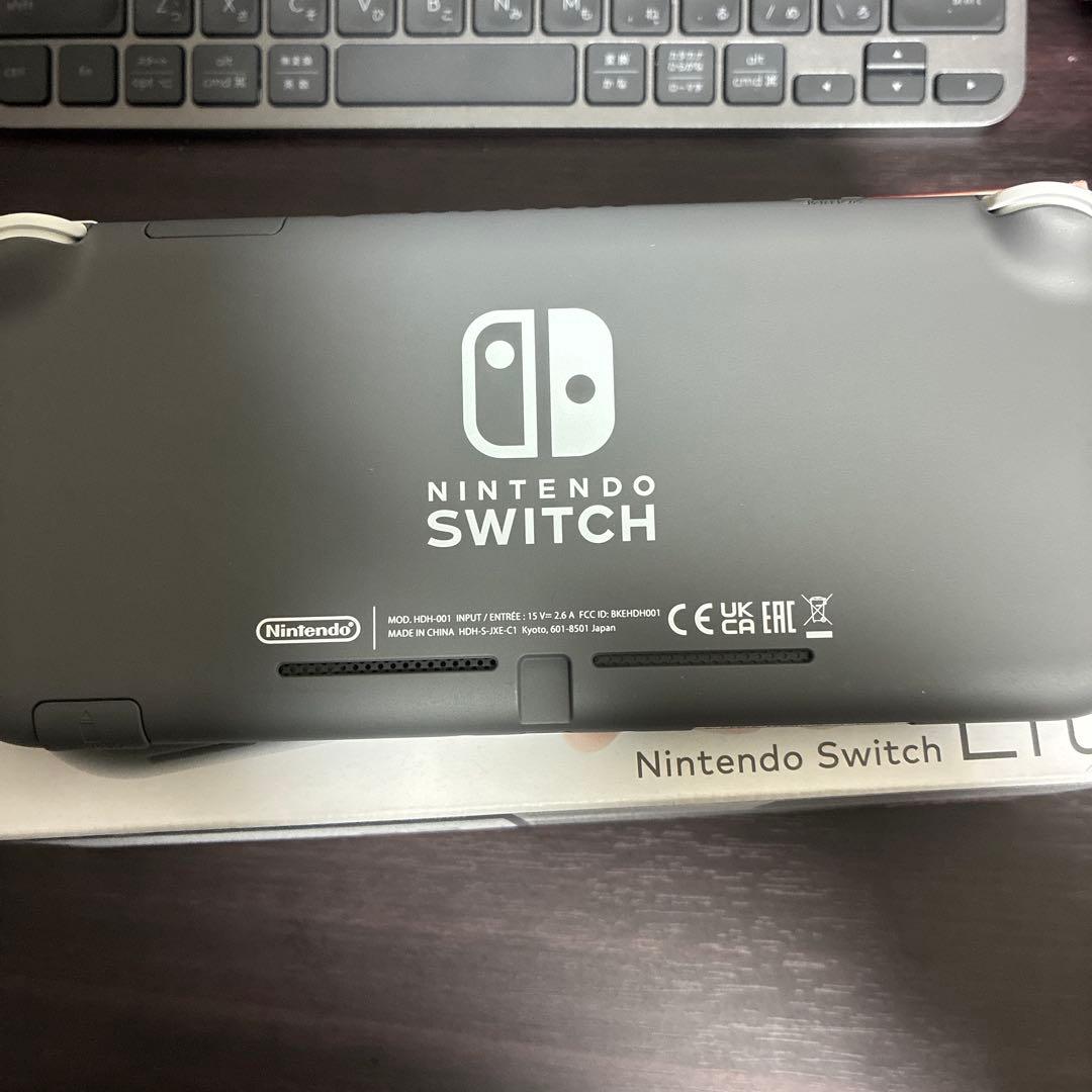 ⭐︎　Nintendo Switch Lite グレー 箱充電アダプター