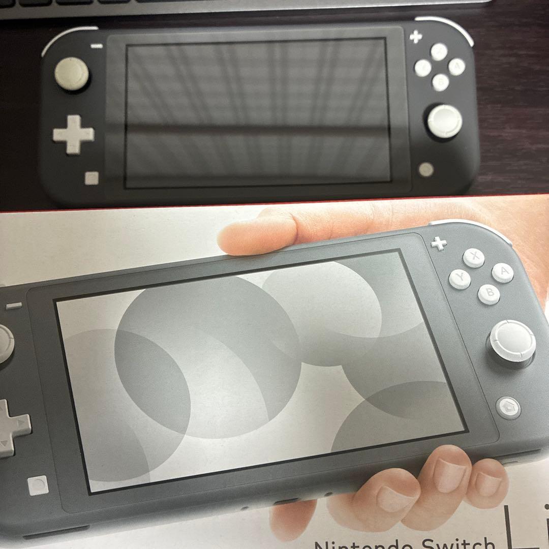 ⭐︎　Nintendo Switch Lite グレー 箱充電アダプター
