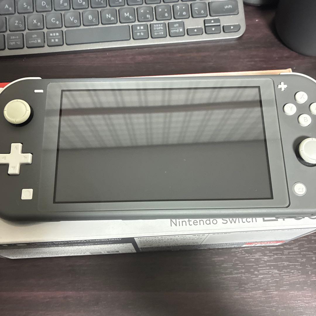 ⭐︎　Nintendo Switch Lite グレー 箱充電アダプター