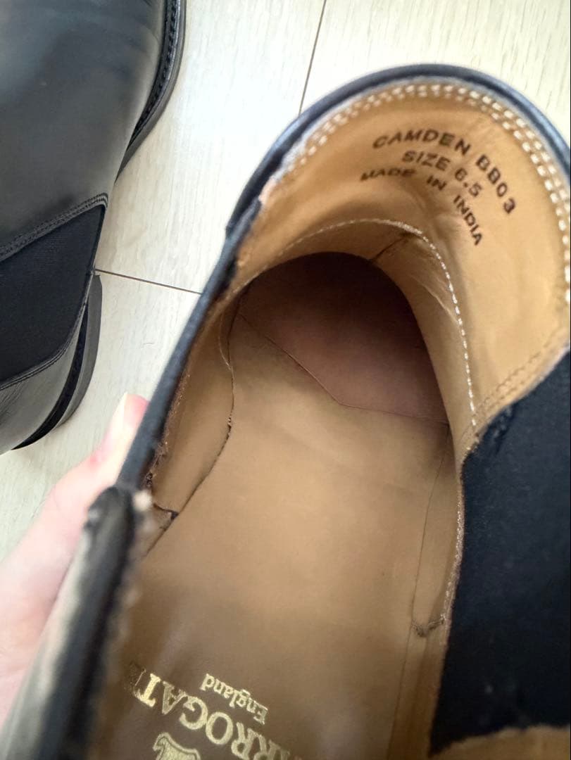 ※ラフ　HARROGATE CAMDEN サイドゴアブーツ