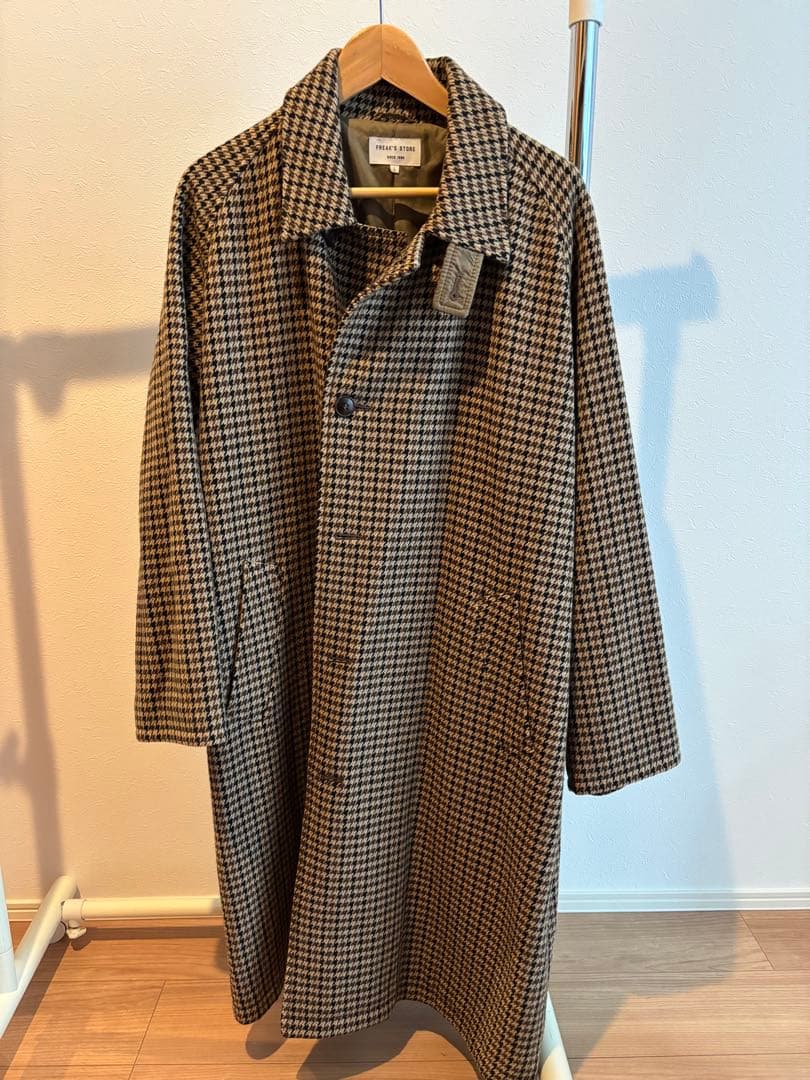 FREAK'SSTORE フリークスストア チェスターコート 千鳥格子　明日まで
