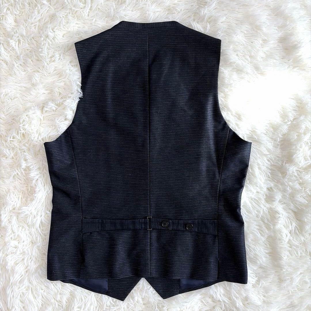 ⭐︎極美品⭐︎ジョゼフオム　ネイビー　3ピース　スーツ　サイズM ボーダーストライプ