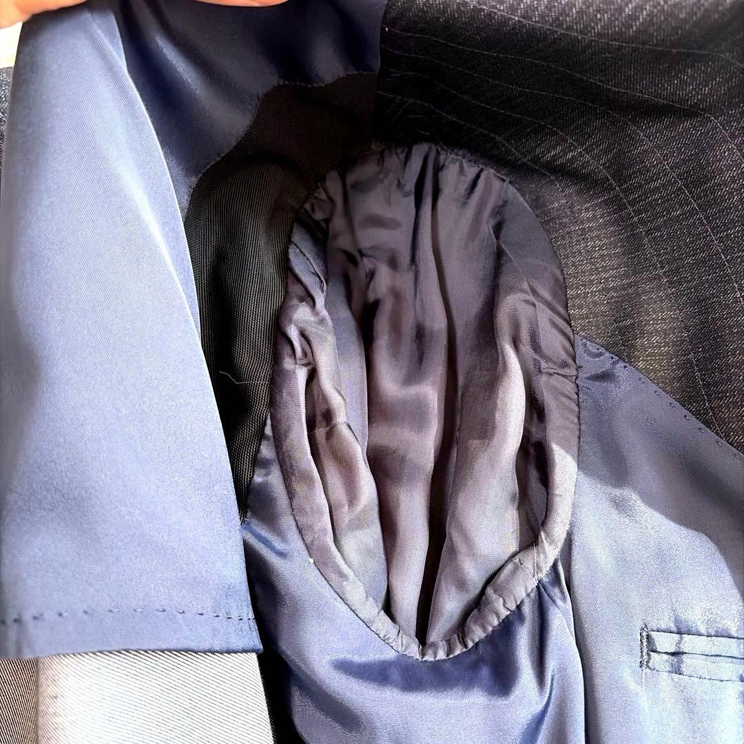 ⭐︎極美品⭐︎ジョゼフオム　ネイビー　3ピース　スーツ　サイズM ボーダーストライプ