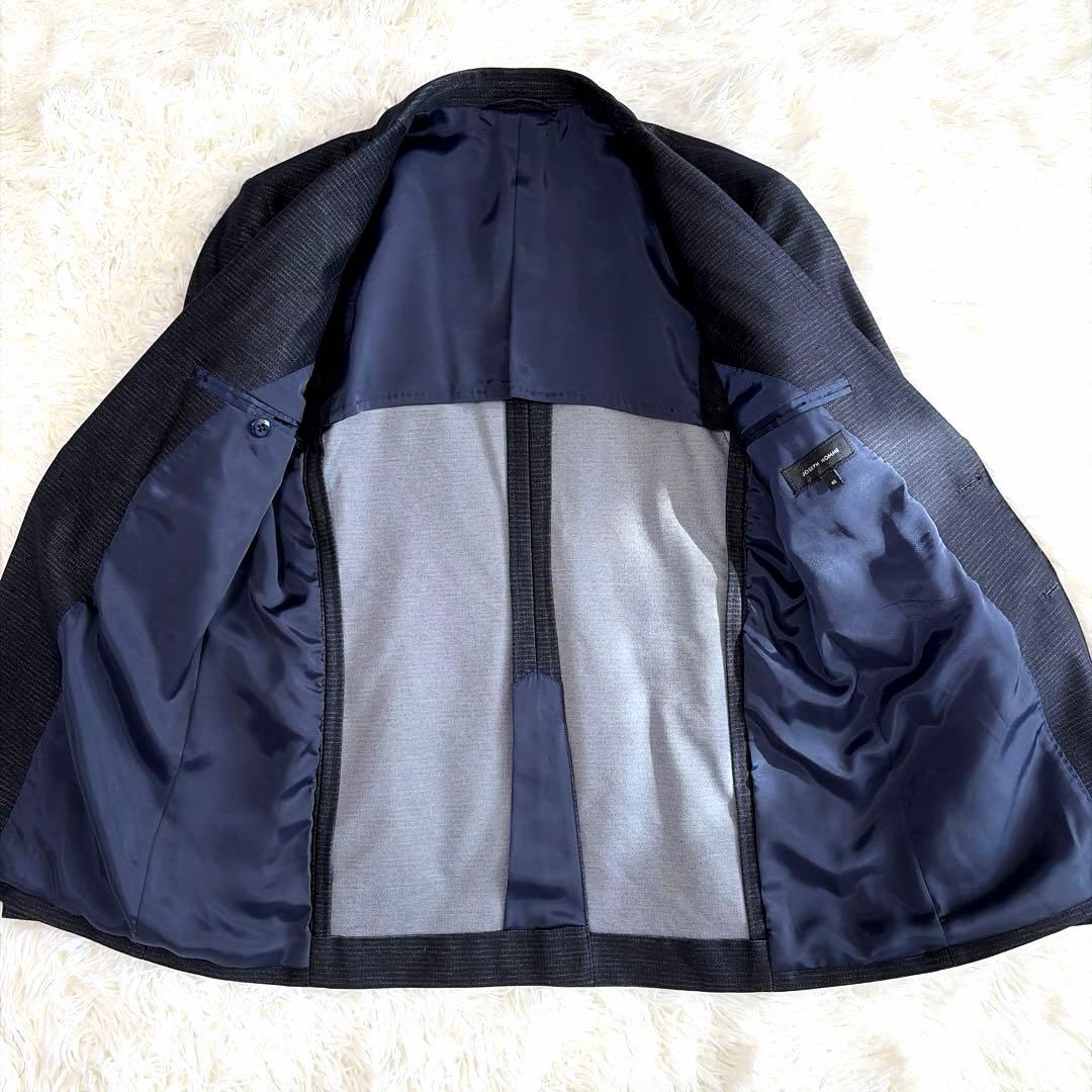 ⭐︎極美品⭐︎ジョゼフオム　ネイビー　3ピース　スーツ　サイズM ボーダーストライプ