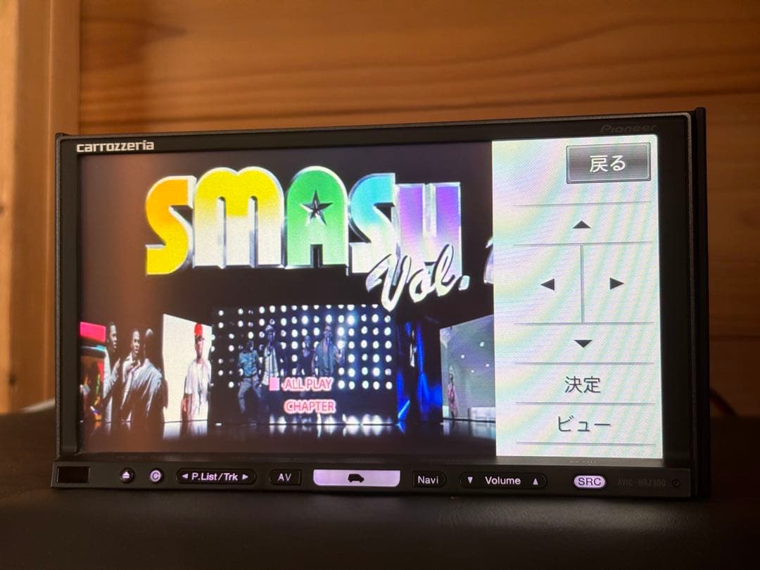 carrozzeria AVIC-HRZ900 楽ナビ　中古品 2016年データ