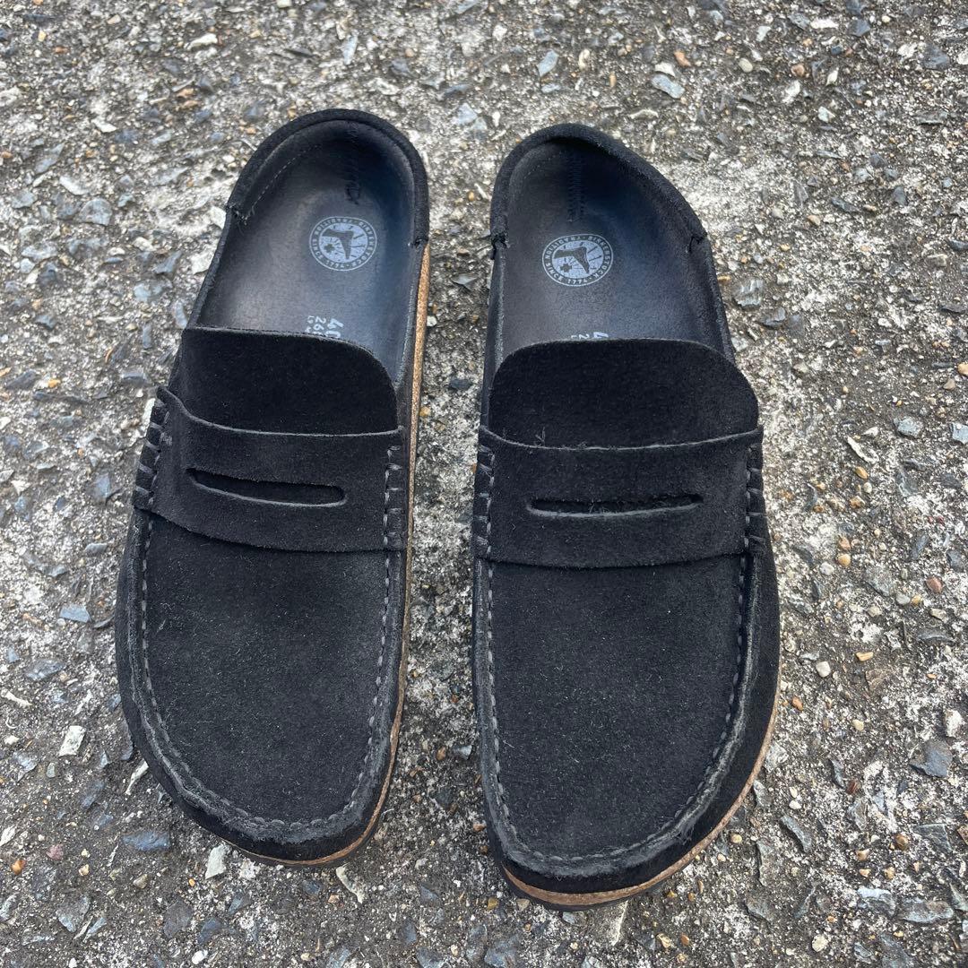 美品　ビルケン　ネープルス　40 ブラック