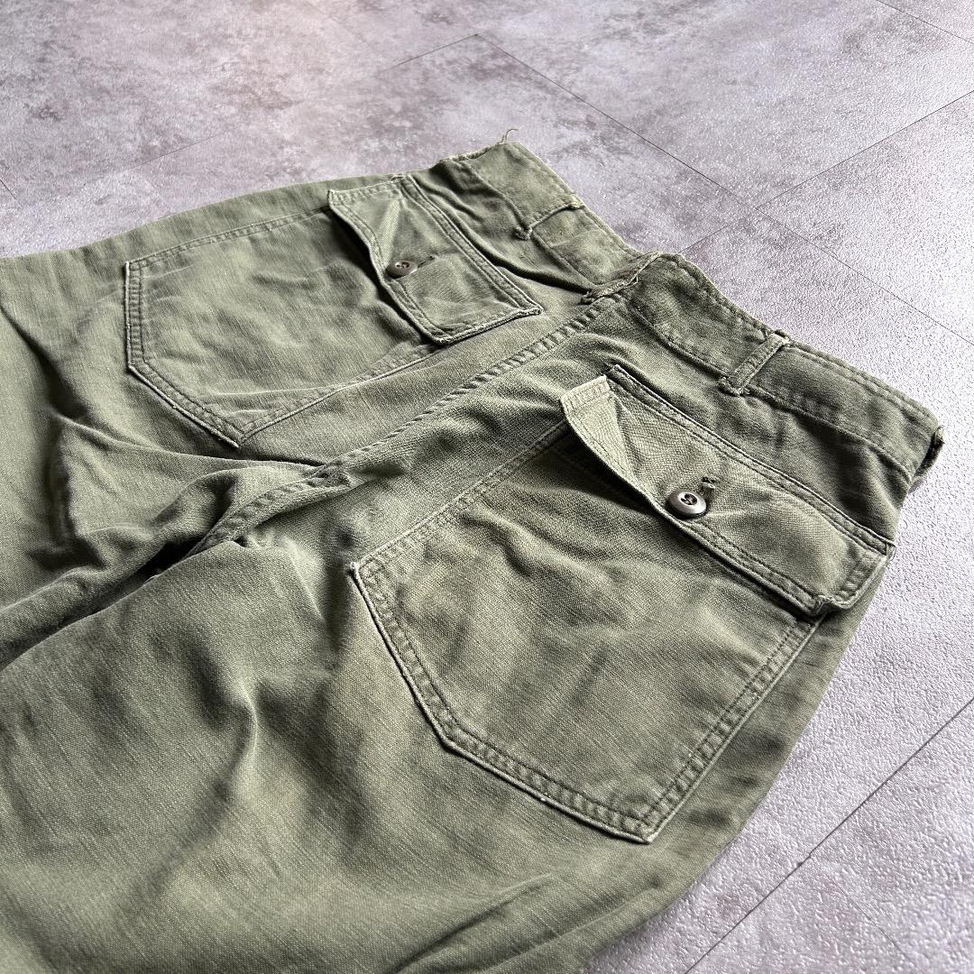 H*a様 70s アメリカ軍 OG107 ベイカーパンツ 32×29