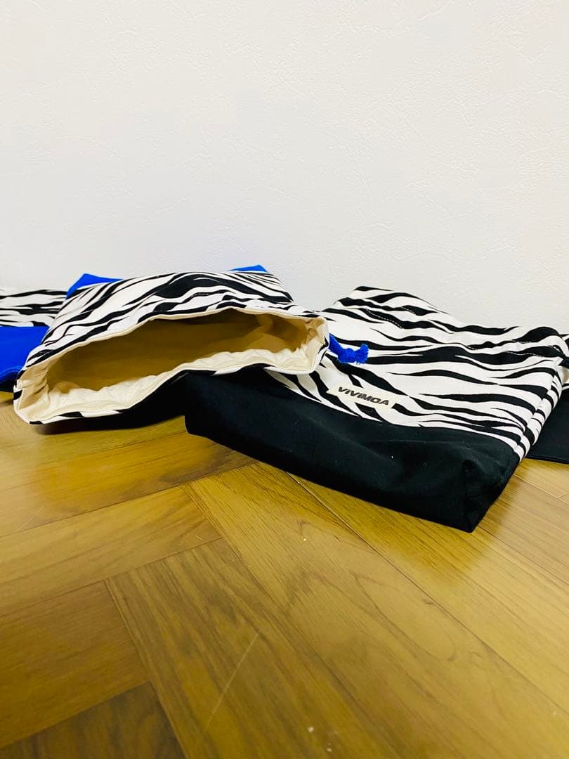 akar iさま専用　入園入学グッズ　ゼブラ柄