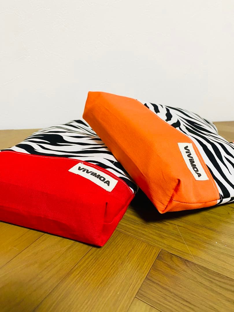 akar iさま専用　入園入学グッズ　ゼブラ柄