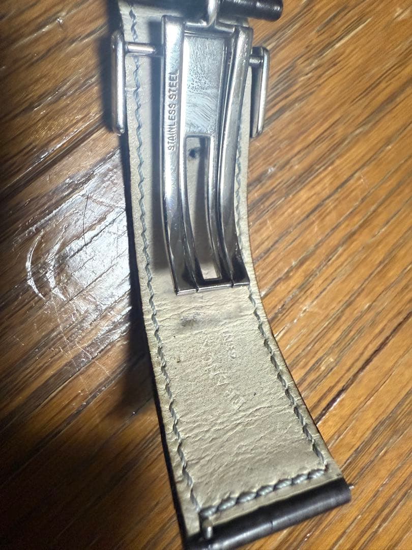 純正　フランクミュラー ロングアイランド 1200 Dバックル ベルトセット