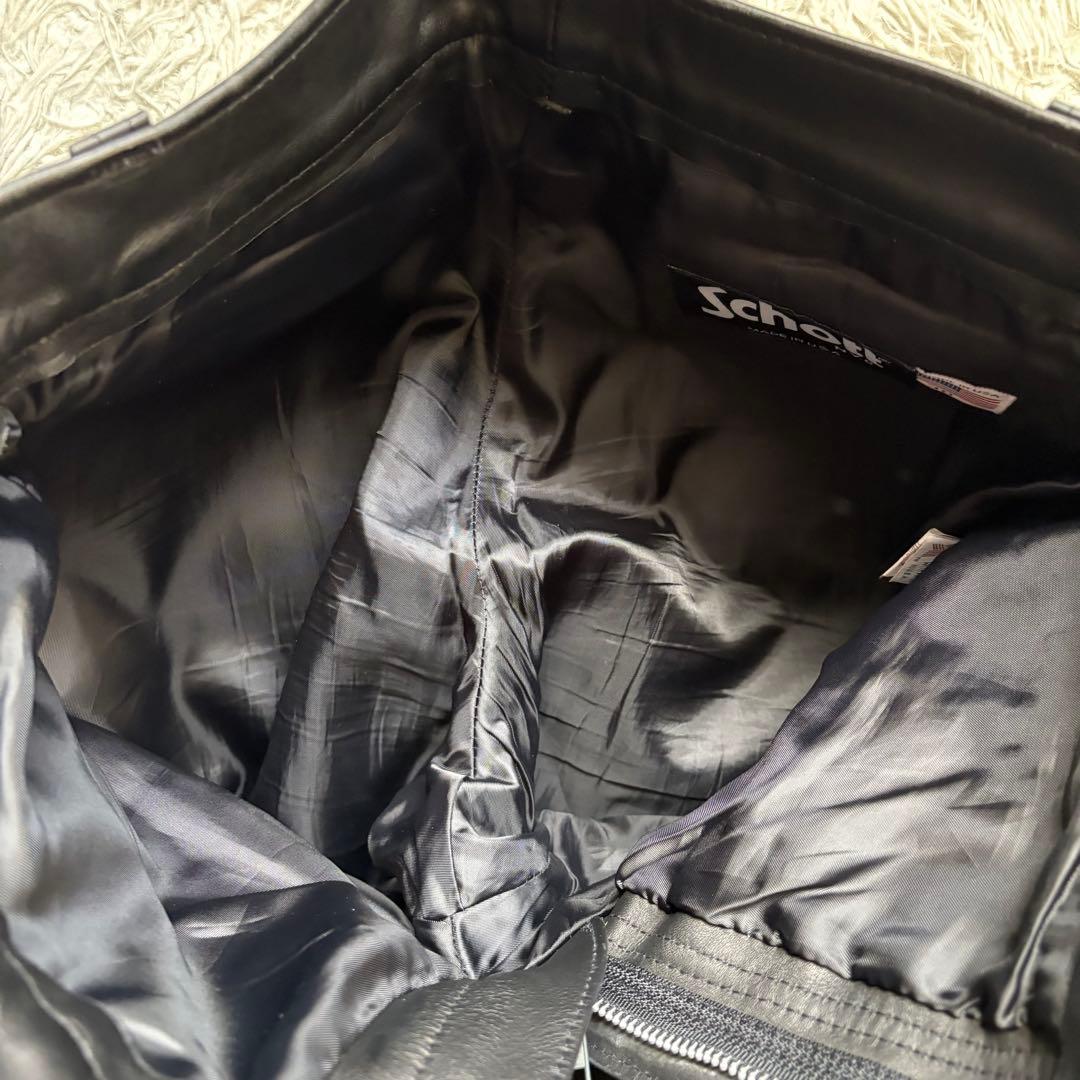 SCHOTT ショット　本革　レザーパンツ　革パン ブラック 30 USA製