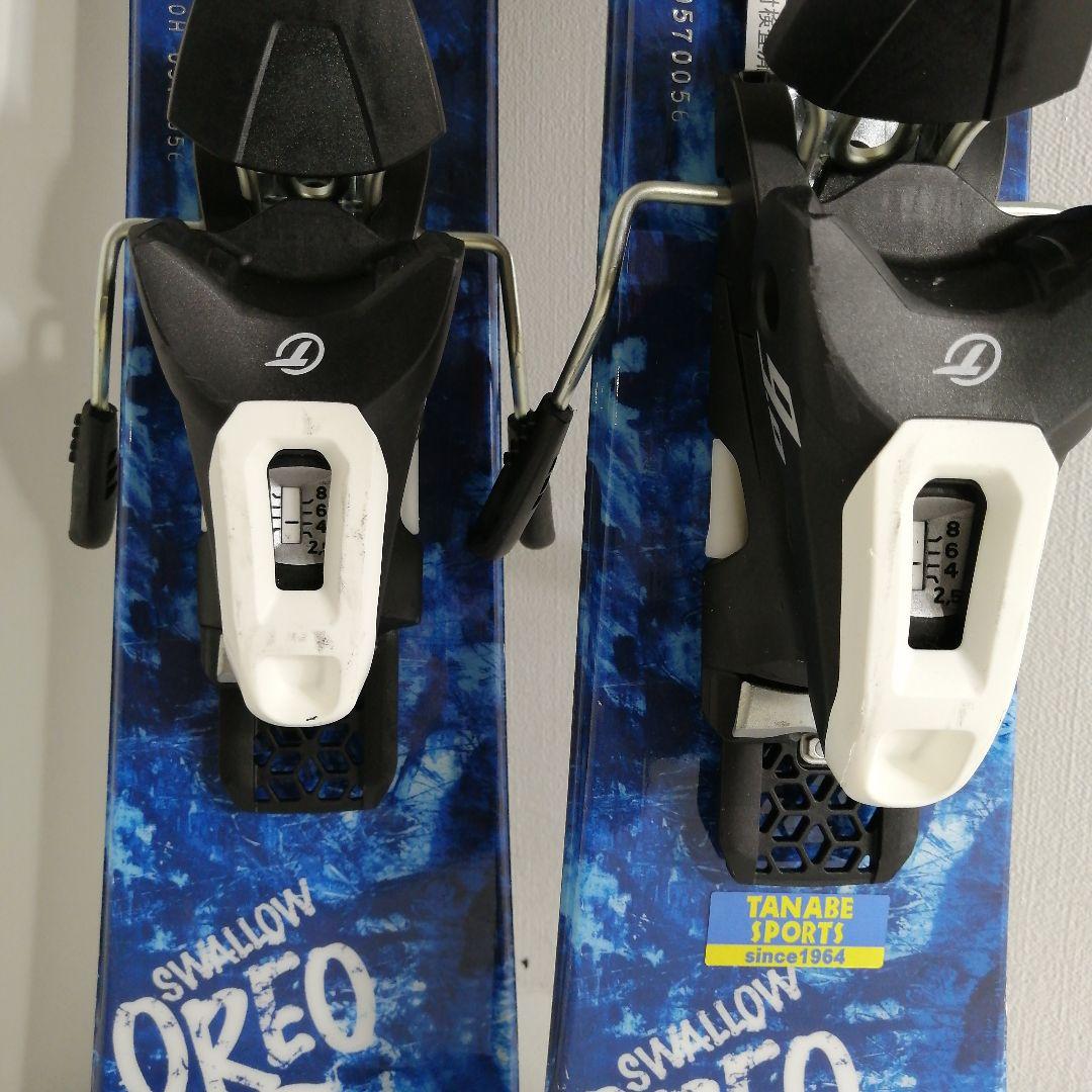 【美品】SWALLOW ファンスキー OREO 90cm (ビンディング付)