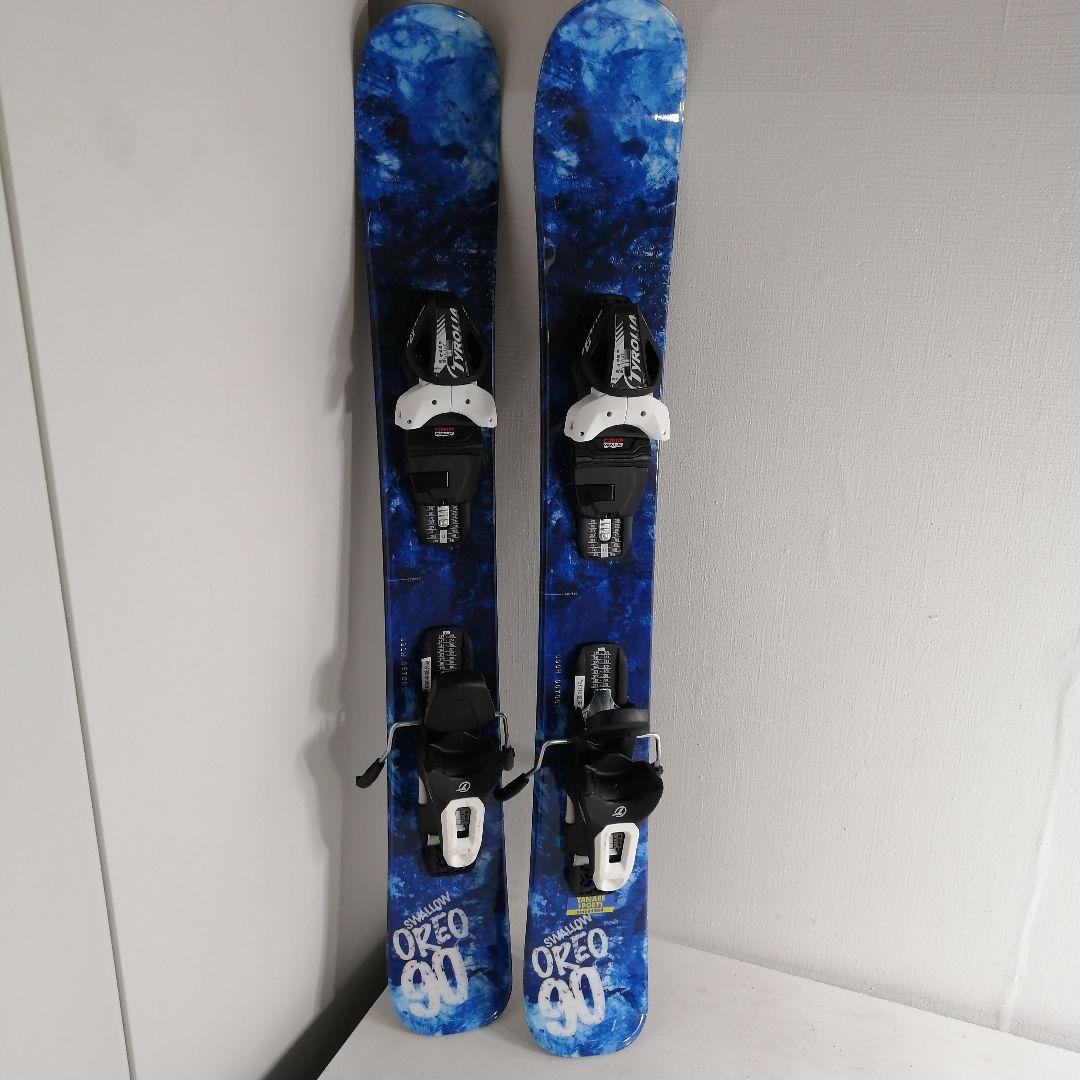 【美品】SWALLOW ファンスキー OREO 90cm (ビンディング付)