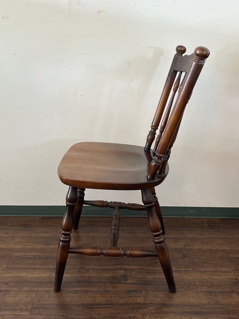 k788 飛騨産業 キツツキ ウィンザーチェア 4脚セット 和製ヴィンテージ