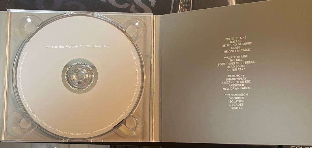 ジョイ・ディヴィジョン　コレクターズエディションセット　JOY DIVISION