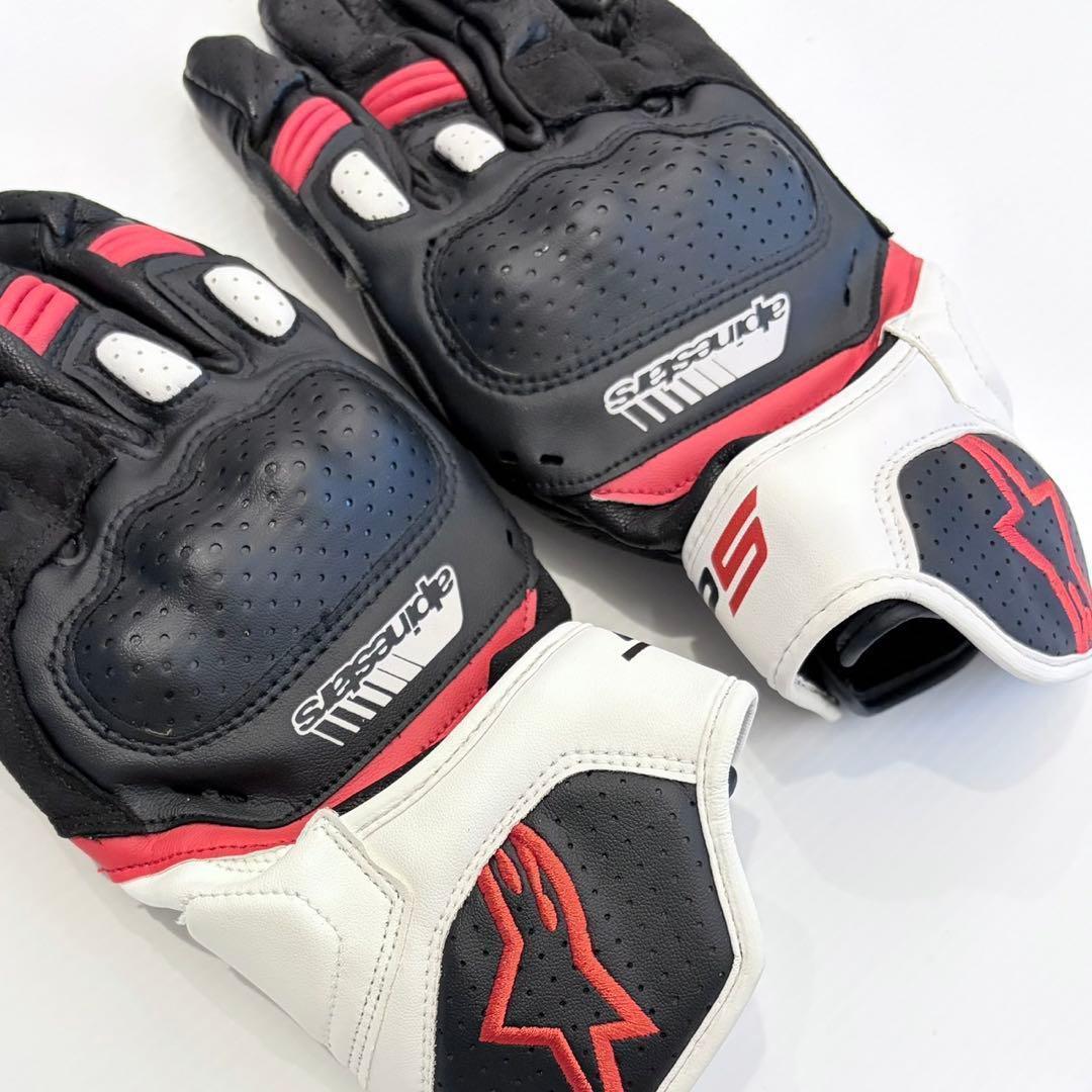 alpinestars SP-5 LEATHER GLOVE グローブ Mサイズ