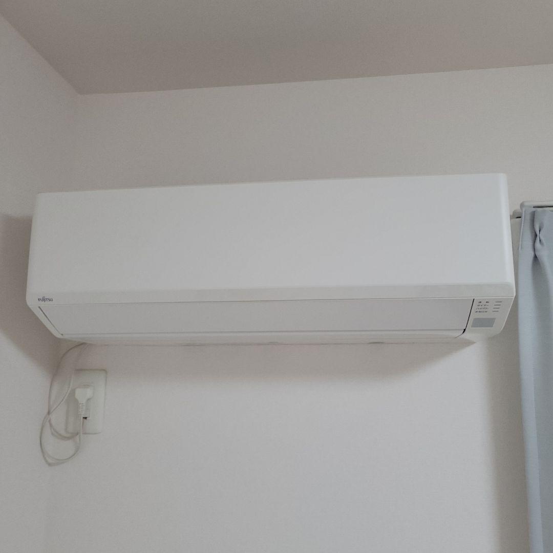 値段交渉可✨富士通ゼネラル　エアコン　8畳用　室外機、リモコンセット