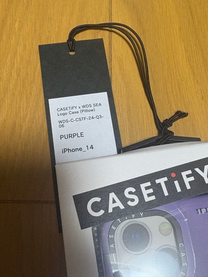 CASSETIFY WIND AND SEA iPhone14ケース パープル