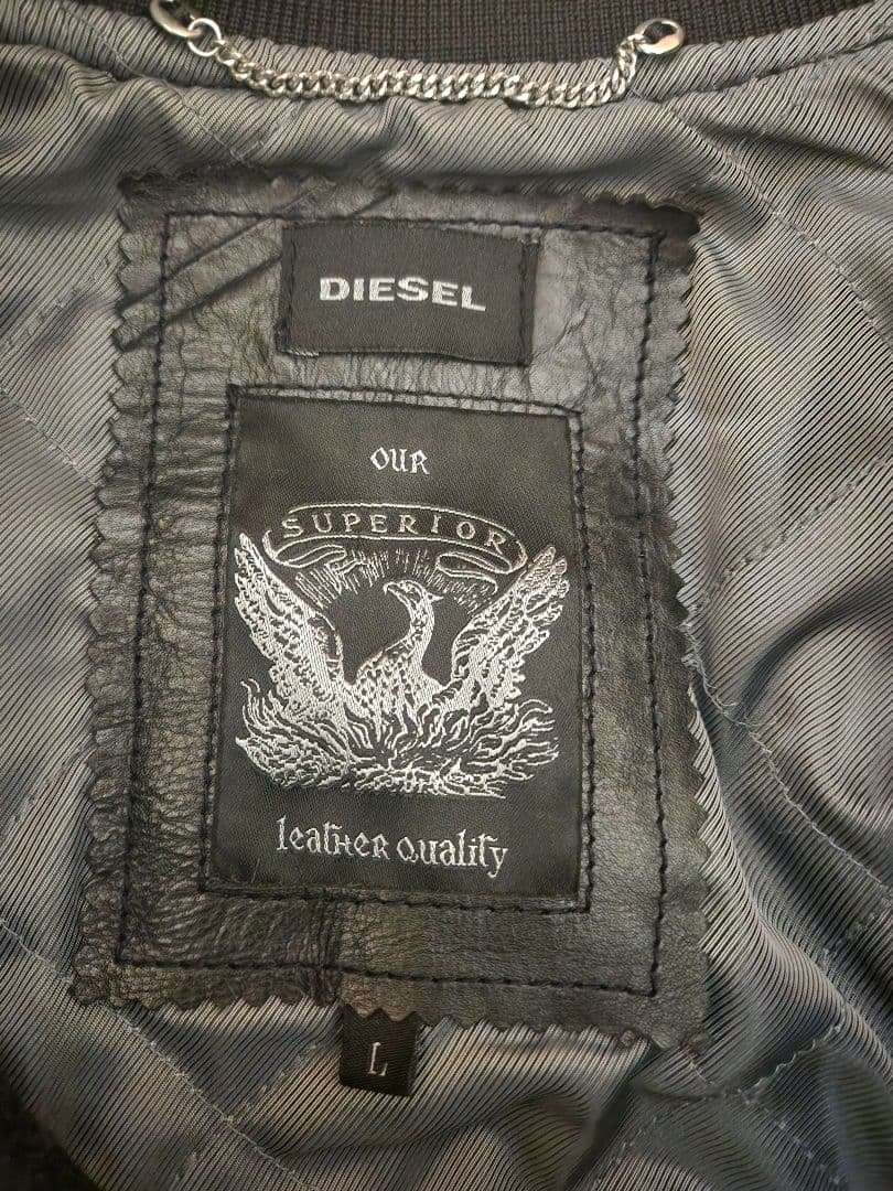 美品　DIESEL スタジャン