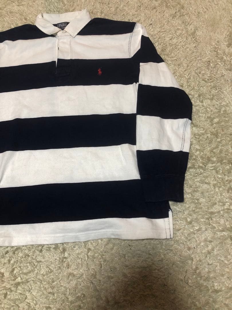 POLO ポロ　ラルフローレン　ラガーシャツ　ボーダー　常田大希