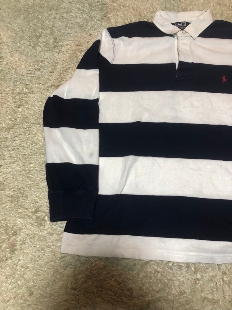 POLO ポロ　ラルフローレン　ラガーシャツ　ボーダー　常田大希