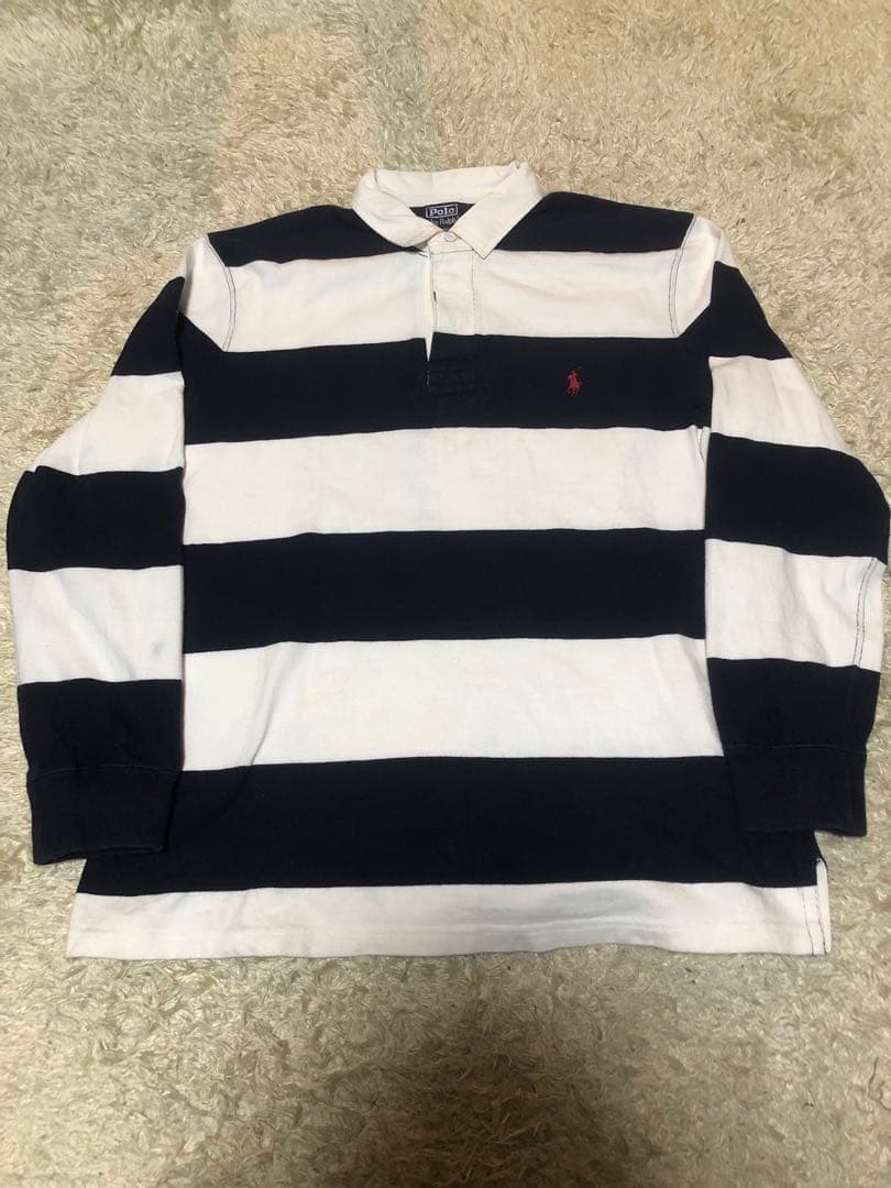 POLO ポロ　ラルフローレン　ラガーシャツ　ボーダー　常田大希
