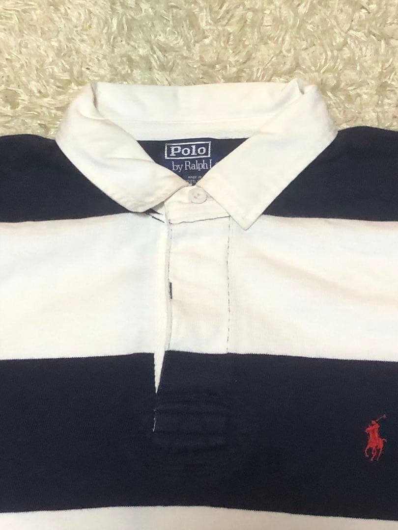 POLO ポロ　ラルフローレン　ラガーシャツ　ボーダー　常田大希