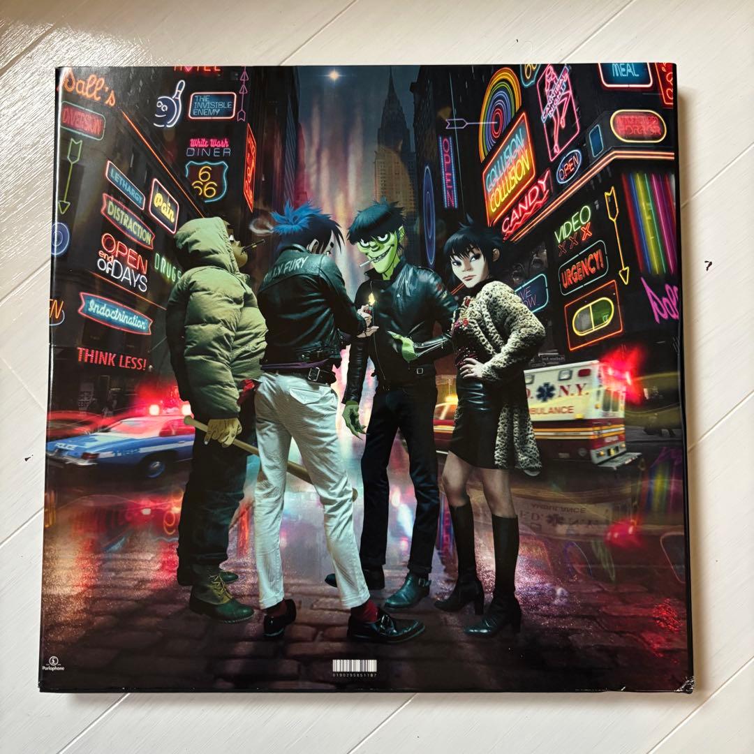 Gorillaz Humanz レコード LTD Artbook + LP