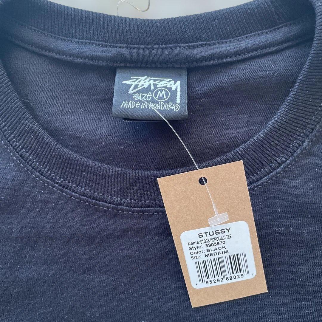 【新品未使用タグ付き】STUSSY HONOLULU ブラック TシャツMサイズ