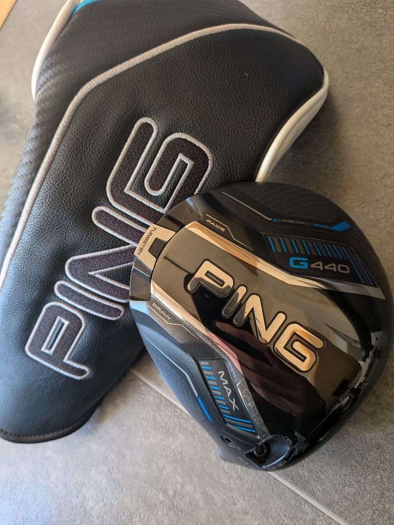 ●かなり美品　日本仕様●PING G440 MAX ドライバー10.5° ヘッド