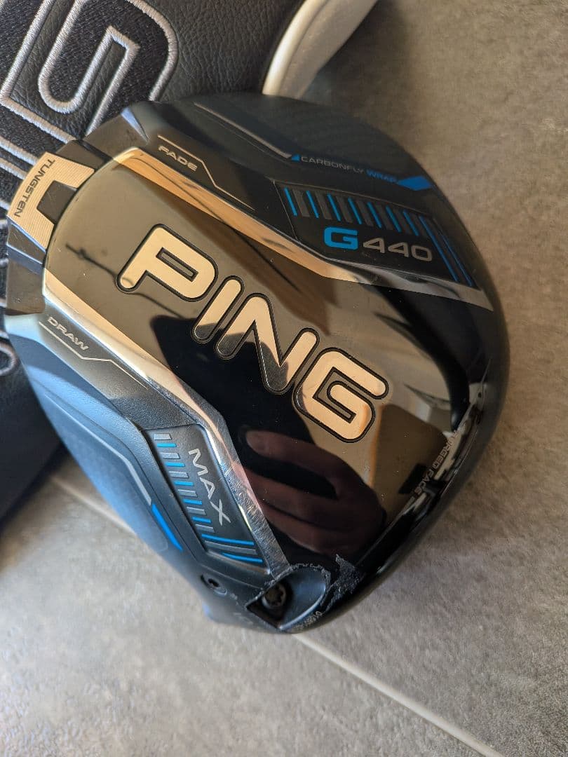 ●かなり美品　日本仕様●PING G440 MAX ドライバー10.5° ヘッド