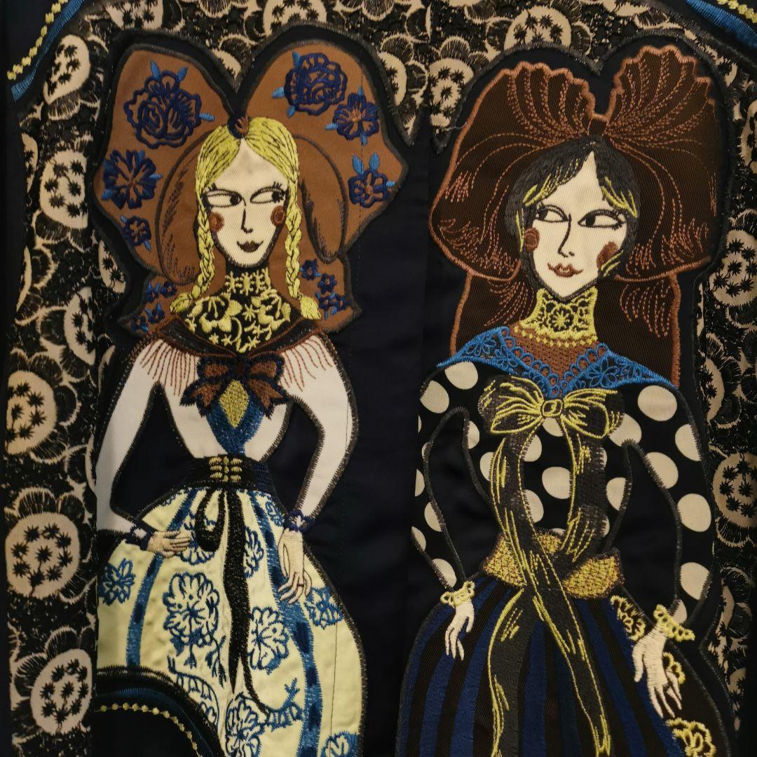 【美品】トクコプルミエヴォル　ネイビーチュニック