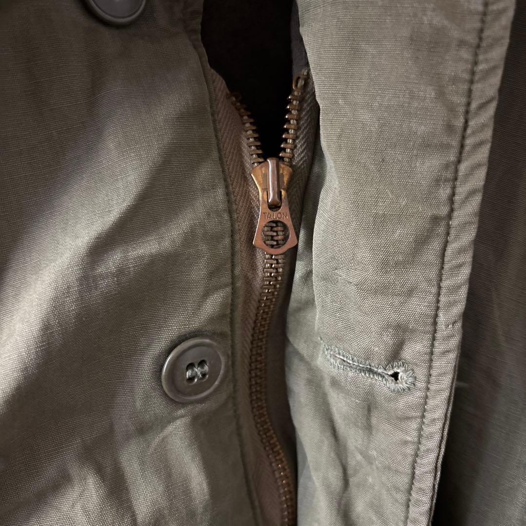 最終値下げ40s 米軍実物 USN N4 フィールド ジャケット バックステンシ