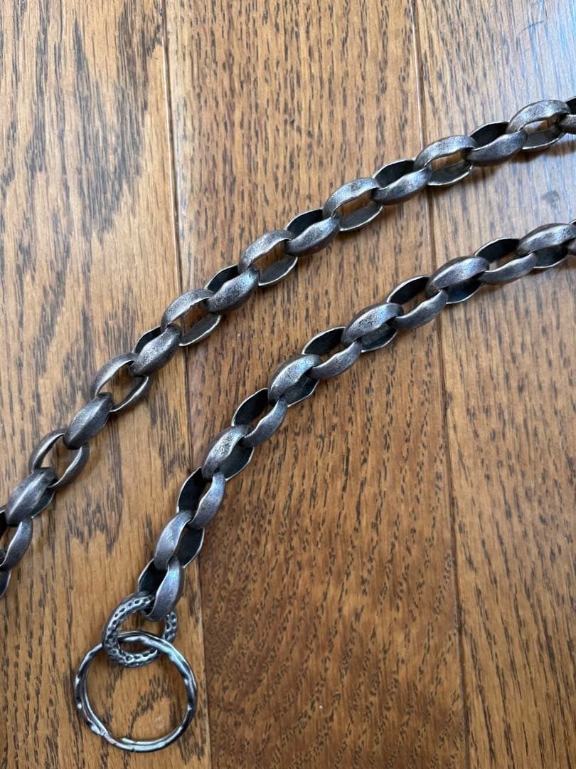 魑魅SV925 シルバー ウォレットチェーン