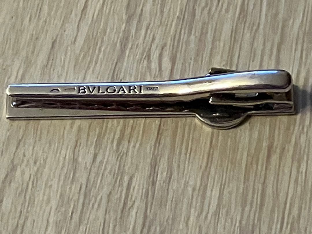 【kzm ozw 】BVLGARI ブルガリネクタイピン シルバー