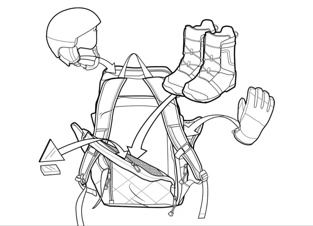 バートン　スノーボードブーツバック