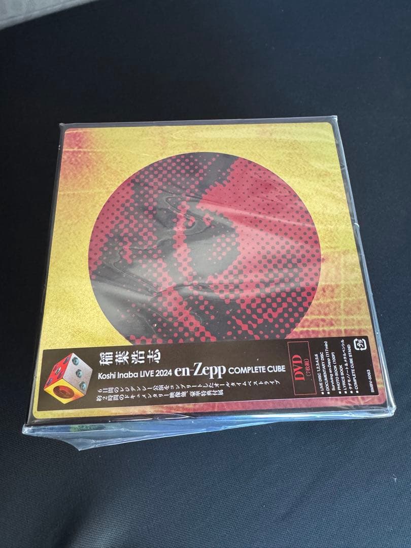 【DVD】稲葉浩志 en-Zepp COMPLETE CUBE【新品未使用】