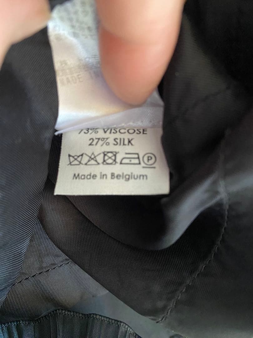 『美品』DRIES VAN NOTEN フリルノースリーブワンピースドレス