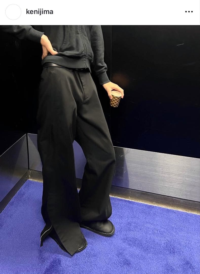 パンツ vujade 008 GALA pleated trousers